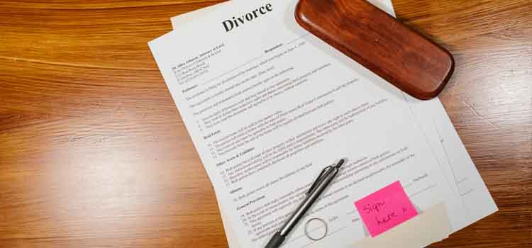 divorce paper