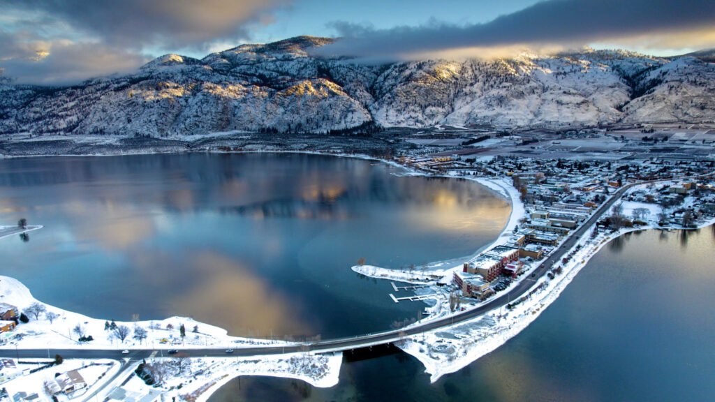 winter in osoyoos